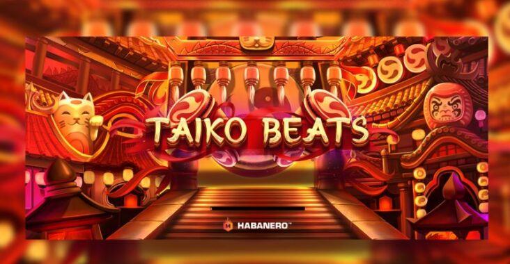 Taiko Beats oleh Habanero Ritme Keberuntungan dengan Sentuhan Budaya Jepang